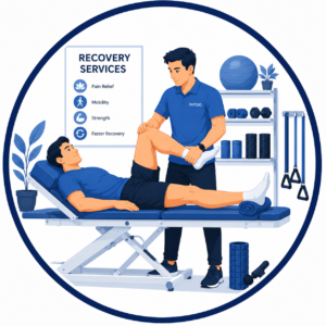 Recovery Services at Strivon Physio & Fitness Ahmedabad