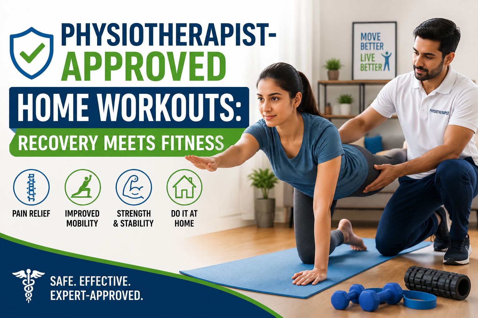 physiotherapist-approved home workouts